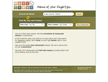 Tablet Screenshot of menuchest.com